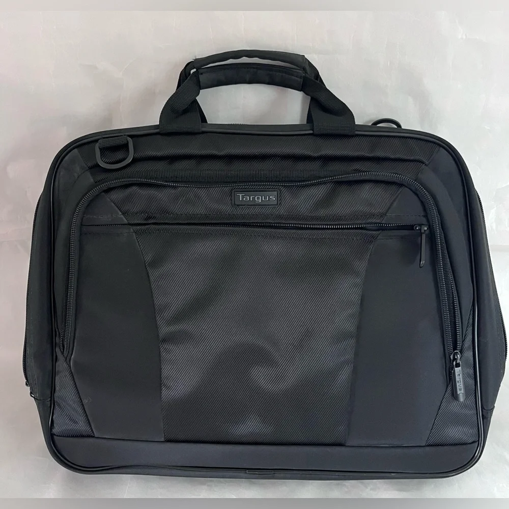 Targus Black and Gray Laptop Bag Executive Briefcase